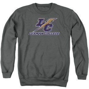 Lehman College Official Lightning Logo Adult Crewneck Sweatshirt - 1 of 4