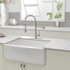 Single-Handle Pull-Down Sprayer 2 Spray High Arc Kitchen Faucet With Deck Plate - 2 of 4