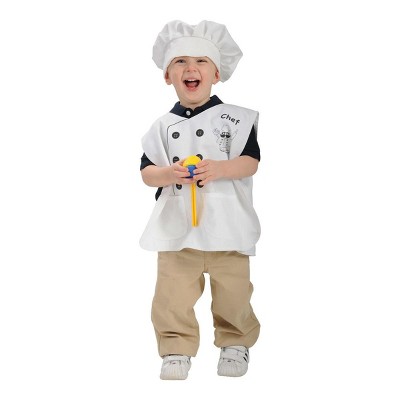 Kaplan Early Learning Toddler Pretend Play Chef Vest & Hat