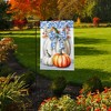 Briarwood Lane Fall Garden Flag 12x18 For Outdoor Blue and White Pumpkins For Fall Garden Flag Flags For Outside - 4 of 4