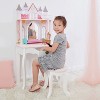Teamson Kids Dreamland Castle 2-pc. Wooden Vanity Play Set, Pink/White - 2 of 4