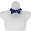 Men's Geometric Printed Design 2.75" x 4.75" Adjustable 16" - 21" Self-Tie Bow Tie - 2 of 4