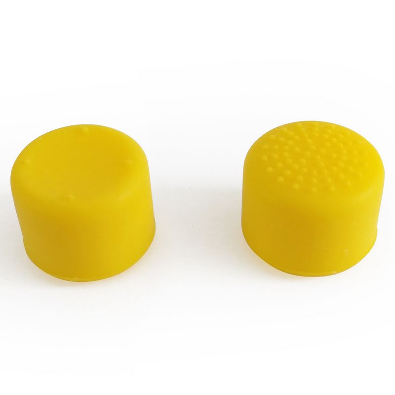 Unique Bargains for Nintendo Switch Thumbstick Grip Caps Large Yellow, 1 of 4