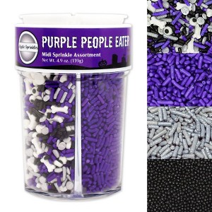 Mystic Sprinkles Purple People Eater Midi Sprinkle Assortment 4.9oz - 1 of 4