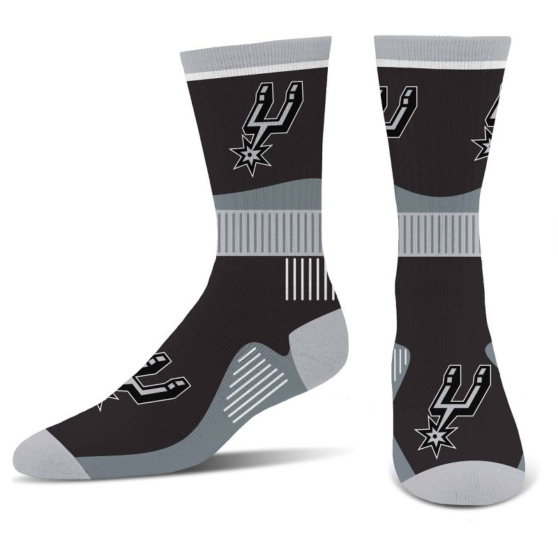 NBA San Antonio Spurs Large Crew Socks, 1 of 4