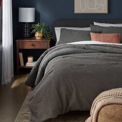 Washed Waffle Weave Comforter and Sham Set - Threshold™