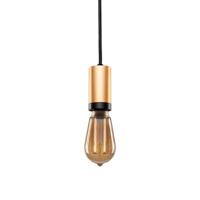 Vintage Elegance 10ft Matte Black Pendant Light Cord Kit