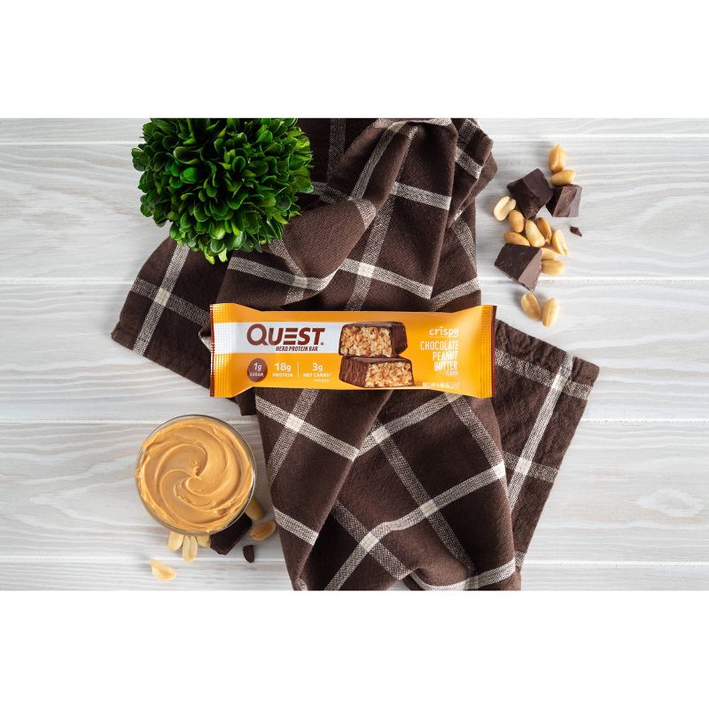 Quest Nutrition 18g Hero Protein Bar - Crispy Chocolate Peanut Butter, 6 of 7