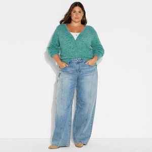 Women's V-Neck Cardigan - Wild Fable™ - 1 of 3
