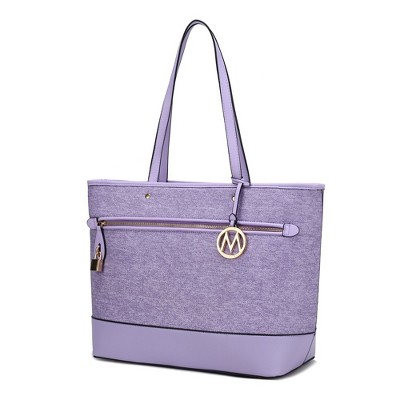 MKF Collection Juno Large Vegan Leather Tote Bag for Women by Mia K