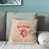 NCAA 26 x 26 New Wave Woven Tapestry Pillow Rutgers Scarlet Knights - 3 of 4