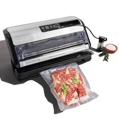 FoodSaver VS2110 Vacuum Sealing System, Food Vacuum Sealer. Black/Dark Gray  