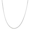 Black Bow Jewelry 1.25mm, Sterling Silver Octagon Solid Snake Chain Necklace - 3 of 4