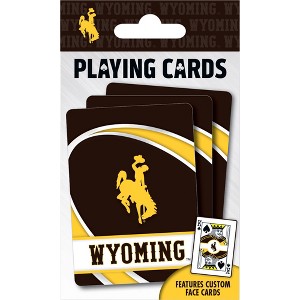 MasterPieces Officially Licensed NCAA Wyoming Cowboys Playing Cards - 54 Card Deck for Adults - 1 of 4