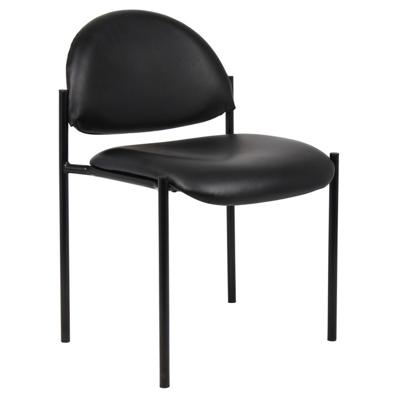 Armless Stacking Chair - Boss Office Products, 1 of 8