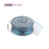 Unique Bargains Gift Wrapping Wide Sheer Wired Pastel Shimmer Iridescent Chiffon Ribbons 1 Pc - 2 of 4