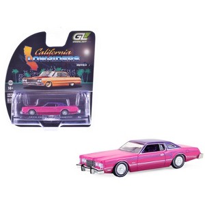 1975 Ford Thunderbird Lowrider Pink Metallic with Purple Top