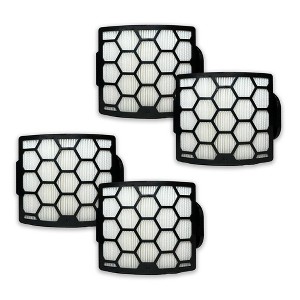 Nispira UV850 UV900 HEPA Filter for Shark Navigator LA301 LA300 LA322 ADV LA502 Rotator Lift-away PowerFins Upright Vacuum XHF320 XFFK320 4 Packs - 1 of 4