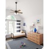 Hunter 44" Swanson Lighted Ceiling Fan New Bronze Finish with 5 Blades in American Walnut/Greyed Walnut - 2 of 4