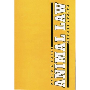 Animal Law - by  David Favre & Mildred Loring (Hardcover) - 1 of 1
