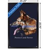 Trends International Jim Baldwin - Protect & Serve Framed Wall Poster Prints - 3 of 4