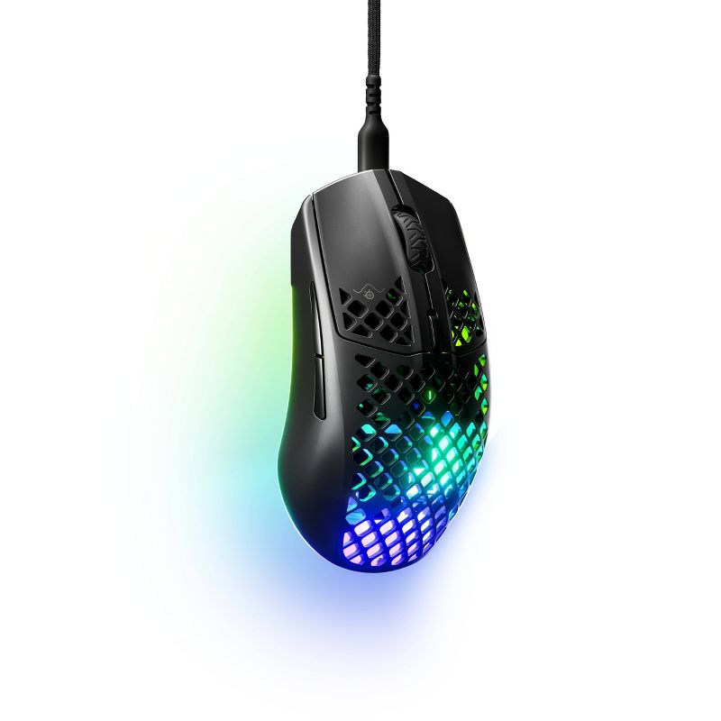 SteelSeries Aerox 3 Wired Gaming Mouse for PC, 3 of 9