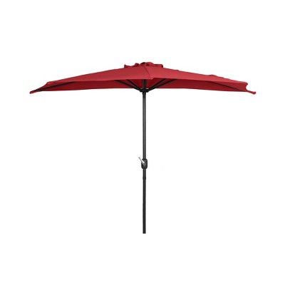 WestinTrends 9 ft Half Outdoor Patio Market Umbella