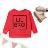 The Juniper Shop SmileyWorld Lil Bro Square Youth Sweatshirt - 3 of 4