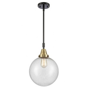Beacon - 1 Light Stem Hung Mini Pendant In Industrial Style-14.13 Inches Tall and 10 Inches Wide - 1 of 1