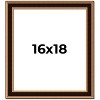PosterPalooza | Weathered Gold Picture Frame - UV Acrylic, Foam Board Backing, Hanging Hardware - 2 of 4