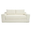 Vynxaria Loveseat Sofa with Memory Foam & Steel Frame - No Assembly, Convertible Design - 2 of 4