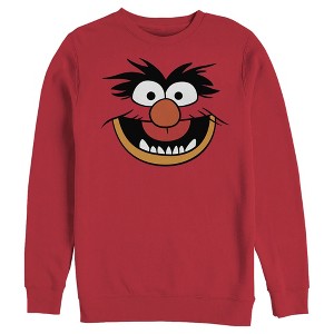 Men's The Muppets Animal Costume Sweatshirt - 1 of 4