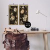 Stupell Industries Vintage French Typography Flowers Black Framed Floater Canvas Wall Art - 3 of 4