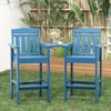 Dexmalle Tall Adirondack Chairs Set of 2 - 3 of 4