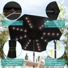 Sonkuki Patio 9FT LED Market Umbrellas With Solar Lights, Table Umbrella for Patio and Outdoor With Tilt Button for Deck and Pool - 4 of 4
