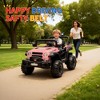 Jojoka 12V Kids Ride On Truck with Parent Remote Control, Off-Road Electric Car w/Dual Motors, LED Lights & Music - 2 of 4