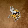 NFL Minnesota Vikings Fur Trim Poncho - 4 of 4