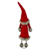 Northlight Standing Santa Gnome with Faux Fur Christmas Figurine - 17" - Red - image 4 of 4