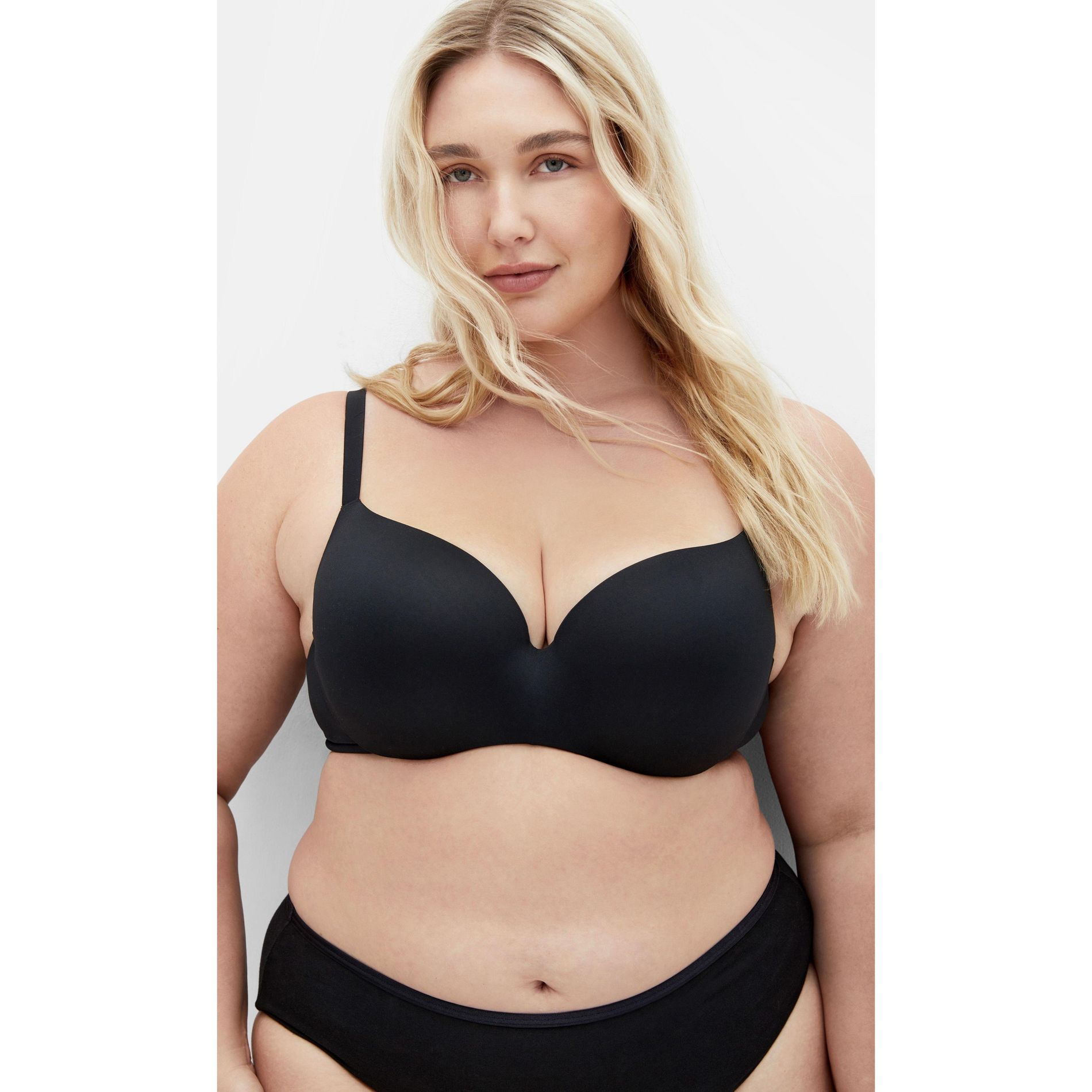 CITY CHIC | Women's Plus Size Bodycon Contour Bra - black - 40G/H