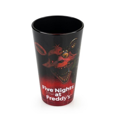 Just Funky Games Collectible | Five Nights At Freddy's Characters Pint Glass | 16 Ounces