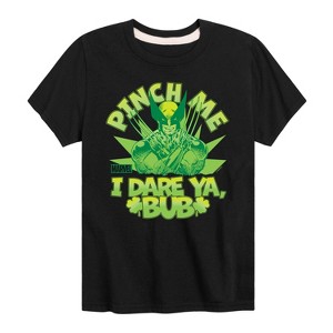 Boys' - Marvel - St. Patrick's Day Pinch Me Short Sleeve Graphic T-Shirt - 1 of 4