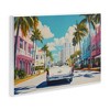 Stupell Industries Classic Car in Tropical Town Wall Plaque Art - 2 of 4