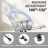 Efomao Desk Office Chair 400LBS, Big and Tall PU Leather Computer Chair, Executive Office Chair with Footrest and Lumbar Support - 2 of 4
