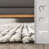 Nuloom Jaycee Moroccan 4x6 Shag Indoor Area Rug for Living Room Bedroom Dining Room Nursery Kitchen, Beige/Ivory - 3 of 4