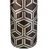 YONWAY  Elegant 22" Tall Decorative Polyresin Vase, Chestnut Weave Design for Living Room, Bedroom Decor - 3 of 4
