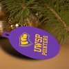 University of Wisconsin-Stevens Point Pointers Logo Aluminum Holiday Christmas Tree Ornament - 4 of 4