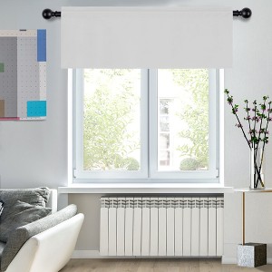 Deconovo Room Darkening Rod Pocket Window Valance – 1 Panel - 1 of 4