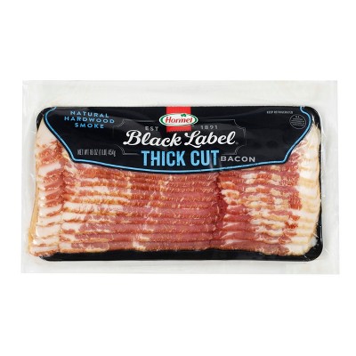 Hormel Black Label Thick Cut Bacon Slices - 16oz