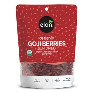 Elan Berries Goji Organic - Case of 8 - 4.9 OZ - 1 of 4