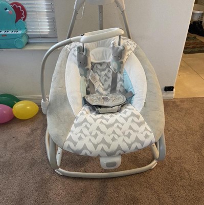 Ingenuity 2-in-1 Multi-direction Compact Baby Swing & Rocker With ...